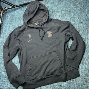 Nike NBA Los Angeles Clippers Team Issued Travel Hoodie in Black Mens Medium